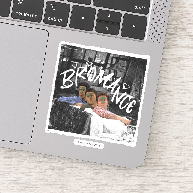 Pegatina AMIGOS™ | Ross, Joey y Chandler Bromance (Detalle)