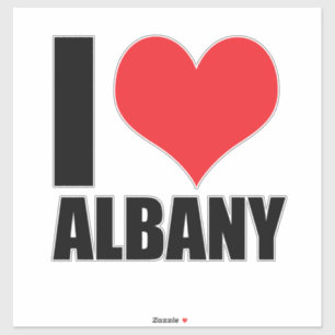 Pegatina Amo Albany