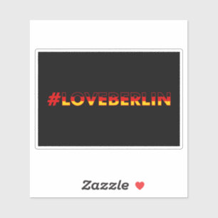 Pegatina Amo Berlín