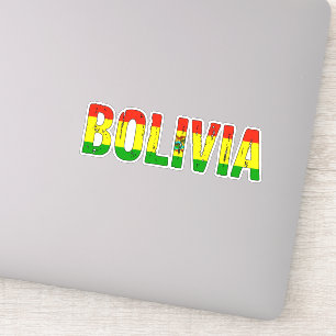 Pegatina Amo Bolivia