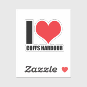 Pegatina Amo Coffs Harbour