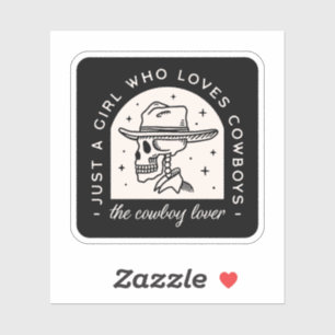 Pegatina Amo de los vacunos romance oscuro occidental