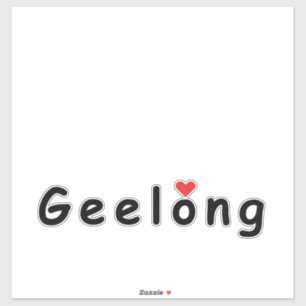 Pegatina Amo Geelong Australia