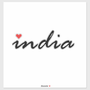 Pegatina Amo India