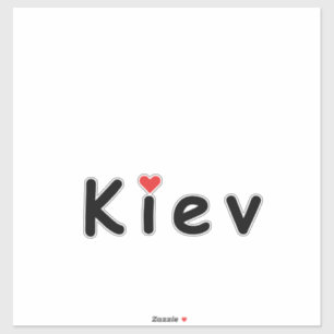 Pegatina Amo Kiev