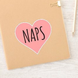 Pegatina Amo las Napas - Corazón de las Napas