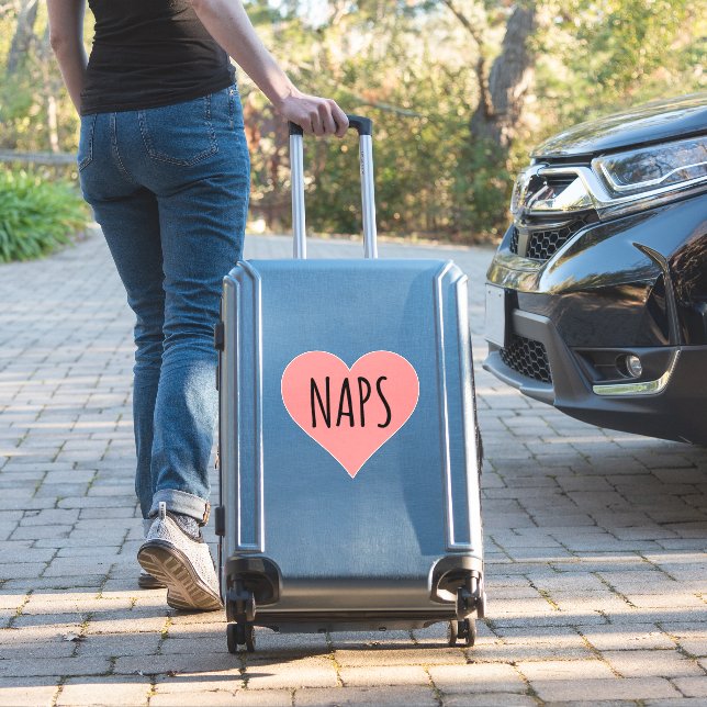 Pegatina Amo las Napas - Corazón de las Napas (Maleta Insitu)
