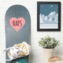 Pegatina Amo las Napas - Corazón de las Napas
