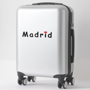 Pegatina Amo Madrid