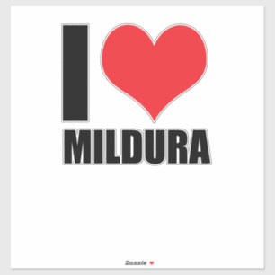 Pegatina Amo Mildura