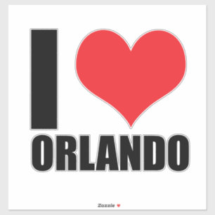Pegatina Amo Orlando