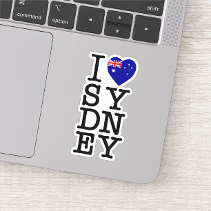 Pegatina Amo Sydney