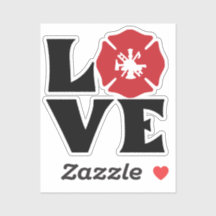 AMOR AL FUEGO con cruz y estrangulamiento malteses