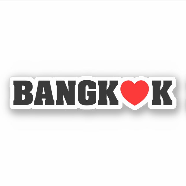 PEGATINA AMOR BANGKOK (Anverso)