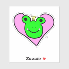 Pegatina Amor de rana