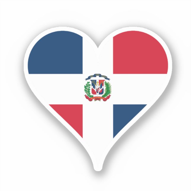 Pegatina Amor dominicano (Anverso)