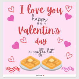 Pegatina Amor por la comida