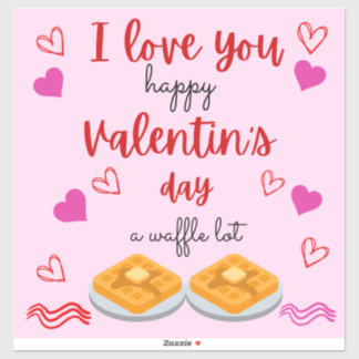 Pegatina Amor por la comida