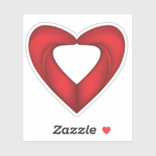 Pegatina Amor rojo curado