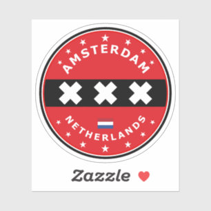 Pegatina Ámsterdam