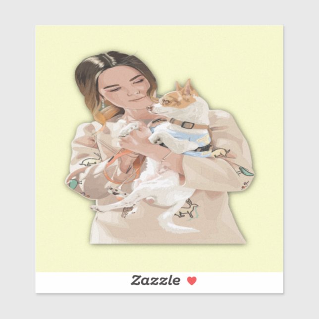 Pegatina Añadir imagen personalizada (Hoja)