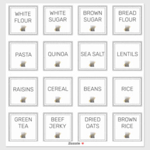 Pegatina Añadir su logotipo Professional Kitchen Storage