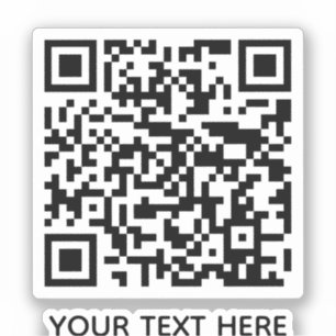 Pegatina Añadir su propio código QR Análisis de texto Si