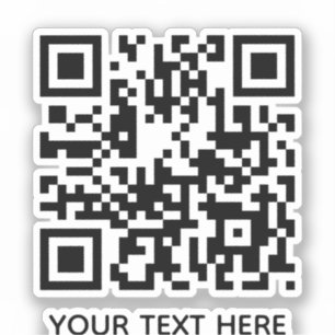 Pegatina Añadir su propio código QR Análisis de texto Simpl