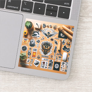 Pegatina Añadir su propio Personalizado "Pegatina de vinilo