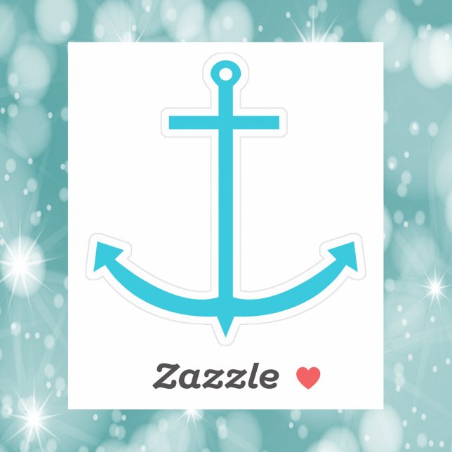 Pegatina Anchor Nautical Turquoise (Subido por el creador)