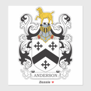Pegatina Anderson Family Crest