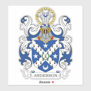 Pegatina Anderson Family Crest
