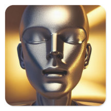 Pegatina Android durmiente