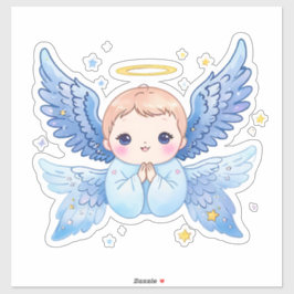 Pegatina Angel Baby Boy