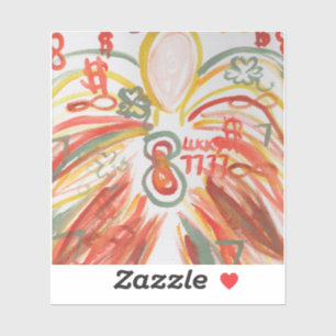 Pegatina Ángel de la buena fortuna