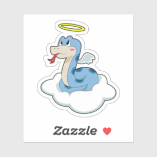Pegatina Ángel de la nube de serpientes
