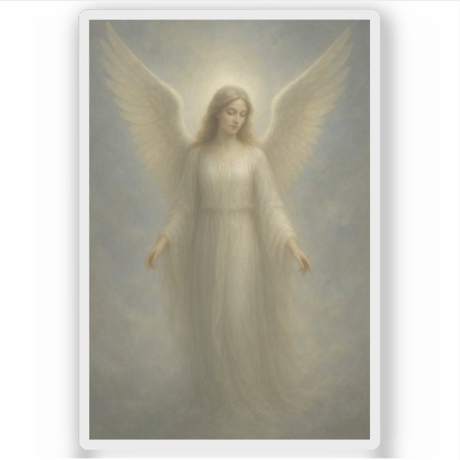 Pegatina Ángel Espiritual (Anverso)