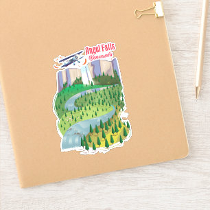 Pegatina Angel Falls Venezuela