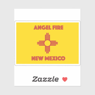 Pegatina Angel Fire Nuevo México