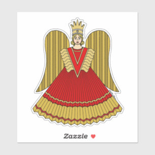 Pegatina Angel Navidades de Nuremberg