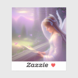 Pegatina Ángel - vinil extraíble -