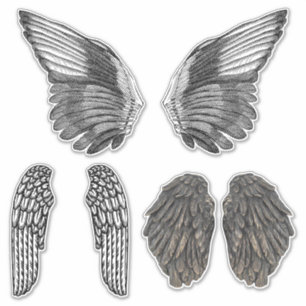 Pegatina Angel Wings Art clipart Fantasy