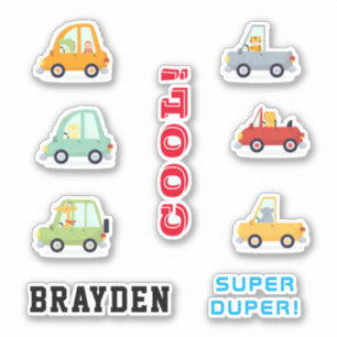 Pegatina Animal de Guay en coches y camiones