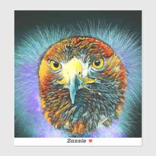 Pegatina AnimalArt_Pájaro_005