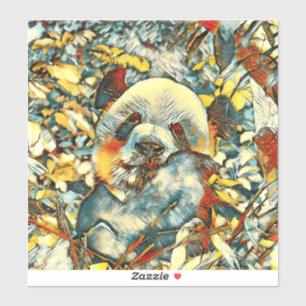 Pegatina AnimalArt_Panda_012