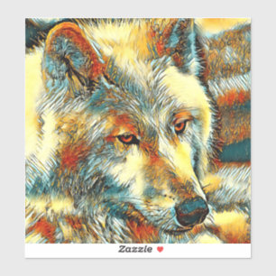 Pegatina AnimalArt_Wolf_07