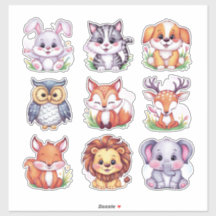 Animales de kawaii.