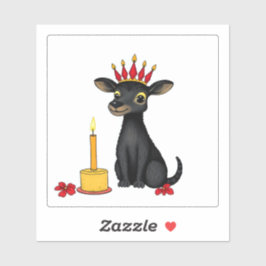 Pegatina Animales salvajes de la etnia africana Kwanzaa dis