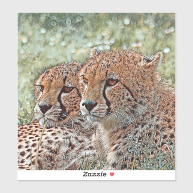 Pegatina AnimalMix_Cheetah_031 (Hoja)