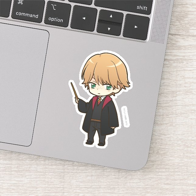 Pegatina Anime Ron Weasley (Detalle)